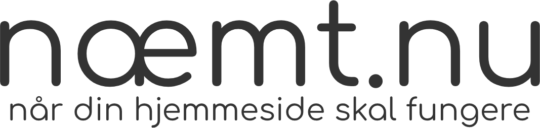 næmt.nu, når din hjemmeside skal fungere, webbureau i Odense