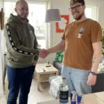 Mike fra M2M Security Group og Sebastian fra næmt.nu