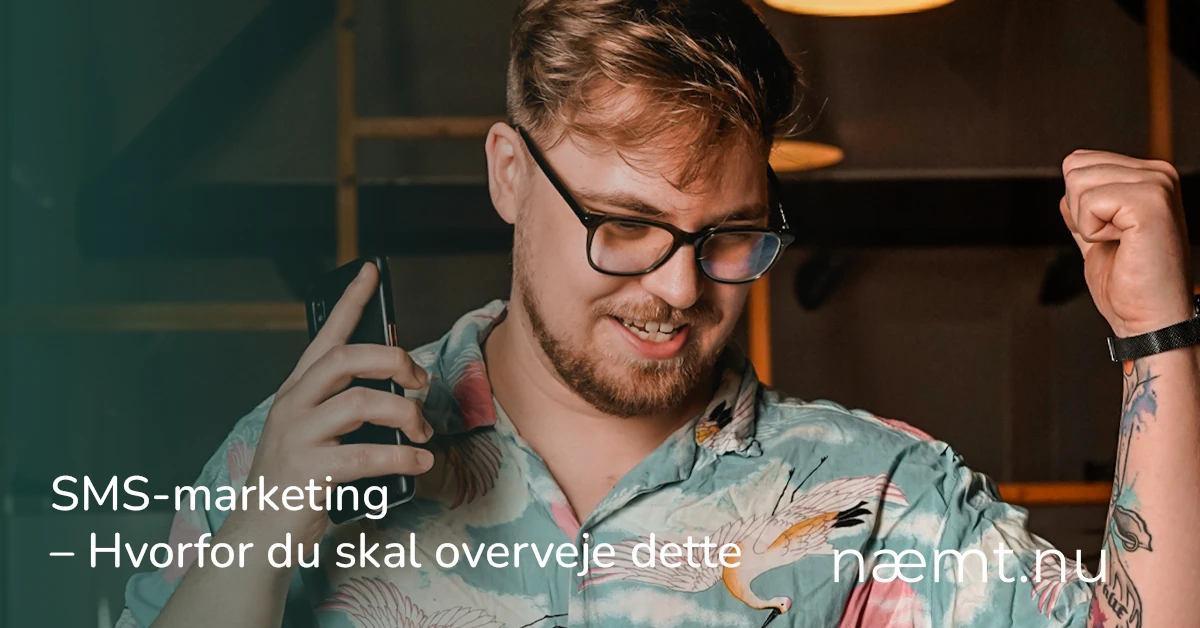 Sebastian fra næmt.nu forklarer SMS-marketing