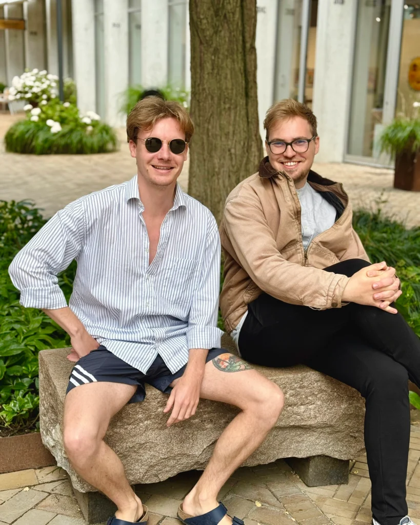 Sebastian og Tore fra næmt.nu, webbureau i Odense
