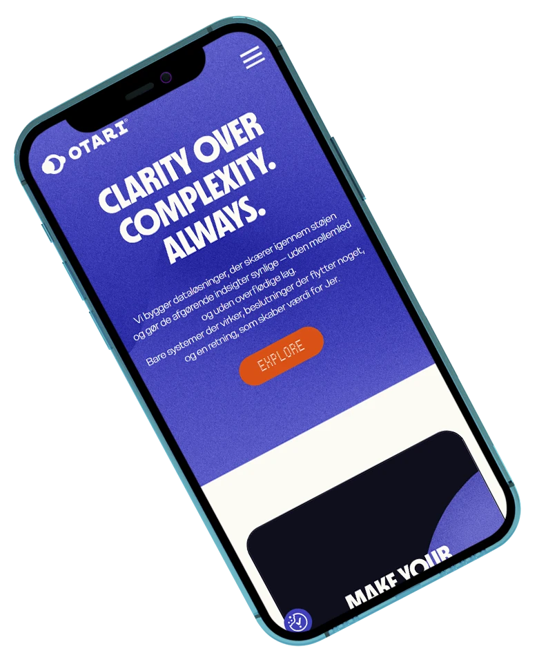Mockup som viser Flyttefirma Danmark som er optimeret til at øge salg på hjemmeside